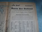  - Die Post, Sonderheft 8, Die Zeitung für Jeden, Mit einer Karte der Ostfront