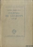 Fabre-Luce, Alfred - Journal de l'Europe 1946-1947