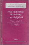 Hemsterhuis, Frans - Waarneming en werkelijkheid