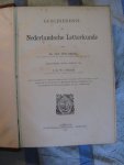 brink, dr. jan ten - geschiedenis der nederlandse letterkunde