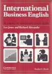 Jones, Leo / Alexander, Richard - International Business English - a course in communication skills - student's book
