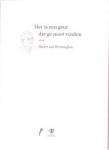 Herreweghen, Hubert van - Het is een geur die ge moet vinden