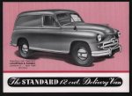 The Standard - (AUTO FOLDER - CAR BROCHURE) The STANDARD 12  CWT Delivery Van