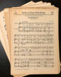  - [Konvolut] Beilage zur Neuen Musik-Zeitung. 41. Jhrg. (1920) No. 2. - 44. Jhr. (1923) No. 10
