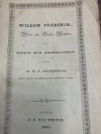 KEUCHENIUS, W.F., - Willem Frederik, Prins van Oranje-Nassau, later Koning der Nederlanden.