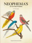 Zomer, H.P.M. - Neophema`s en hun kleurmutaties. Met tekeningen van Ed Hazebroek. Veterinaire hoofdstukken verzorgd door Drs. G.TH.F. Kaal Psittacoloog.