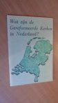 Synode der Gereformeerde Kerken in Nederland - Wat zijn de gereformeerde Kerken in Nederland?