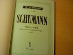 Schumann; Robert (1810-1856)  /  Ralph Vaughan Williams (1872–1958) - Messe c-moll;  fur Soli, Chor, Orchester und Orgel; op.147; Klavierauszug  /  R.V. Williams: Flos Campi + Five Mystical Songs