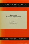 HEIDRICH, C.H., (Hrsg.) - Konstituenten dialogischer Kommunikation.