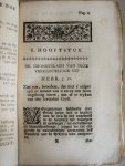 Janssonius, Joh. Henr. - De Natuir en Kracht van 't Ongeloof, en deszelfs verborgene werkingen in 't hart, als de bron van alle kwaat, In eenige byzondere stukken geopent; ...