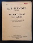 Händel, G.F  editor    Thurston Dart - Fitzwilliam sonatas for treble recorder, and piano or harpsichord (with violoncello or viola da gamba ad lib.) (Thurston Dart)