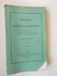 DUHAMEL, J.M.C., - Des methodes dans les sciences de Raisonnement. Troisieme partie. Application de la science des nombres.