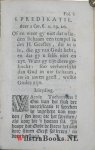 Lodenstein [Lodensteyn, Lodensteijn], Jodocus van - J. van Lodensteyns Negen predicatiën, over eenige stoffen, dewelke heel selden werden geleert en noch minder gepractiseert / Nagesien, ter druk-pers bequaam gemaakt, en verrykt met een voorreden : als ook, met een Beschryving van het leeven en...