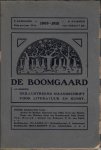 DE RIDDER, ANDRE (red.)/ VAN OFFEL, EDMOND (red.)/ VAN HECKE, GUST (red.)/ VAN WALDEN, HUGO (red.)/ VAN HECKE, FIRMIN (red.)/ KENIS, PAUL (red.). - DE BOOMGAARD. 1909-1911. jaargang  1,  nummer 5