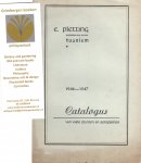  - Nursery catalogue E. Pletting Haarlem vaste planten en rotsplanten 1946-1947