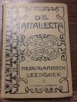 Dr.B - Analecta, Nederlandsch leesboek voor gymnasia, hogere burgerscholen en normaalscholen, tweede deel