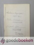 Hoogerland, ds. A. - 3 gedichten --- Gedicht 1: Nederland in bange dagen. Herinnering aan mobilisatie en oorlog 1939-45, gedicht 2: S.O.S. Indonesie. Over het verlies van onze Oost-Indische bezittingen. Gedicht 3: De sprake Gods. In het plotseling overlijden van d...