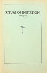 Jenkins, J. Sefton [transl.] - Ritual of Initiation (1st Degree) of the Order of Freemasons under the Grand East of the Netherlands, translated by Bro. J. Sefton Jënkins, printed and issued by authority of the Supreme Government of the above Order of Freemasons
