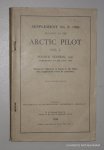HYDROGRAPHIC DEPARTMENT, - Supplement No. 8 - 1944 relating to the Arctic pilot vol. I. Fourth edition, 1933 corrected to 29th May, 1944.