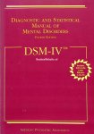 Diversen - Diagnostic and Statistical Manual of Mental Disorders DSM-IV