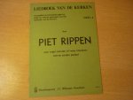 Rippen; Piet - Liedboek van de kerken - Deel 2;  Voorspelen en Koraalzettingen bij oude en nieuwe gezangen van het liedboek van de kerken