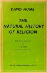 HUME, D. - The natural history of religion. Edited with an introduction by H.E. Root.