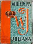 De Spaarnestad - Wilhelmina Juliana Gedenkalbum 1948 Met de Telegraaf van 25 augustus 1923 met de afstamming van het koningshuis en twee blz met foto s van het 25 jarig regeringstijdperk van Wilhelmina