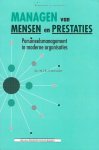 Schoemaker, M.J.R. drs. - Managen van mensen en prestaties / personeelsmanagement in moderne organisaties
