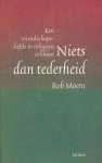 Moens, Rob - Niets dan tederheid. Een vriendschapsliefde in religieus celibaat