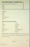 KNSM - Aanmeldformulier KNSM toeristenreis 1935