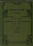 Vries, D.de & Schroot, P.a. - Bouwkunde-Handleiding voor Materialenkennis 1e gedeelte: STEEN Vries, D.de & Schroot, P.a. - Bouwkunde-Handleiding voor Materialenkennis 1e gedeelte: STEEN