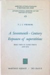 P. J. S. Withmore - A Seventeenth - Century Exposure of Superstition : select texts of Claude Pitoys ( 1587 - 1676 )