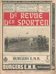 Lauer, Leo - De Revue Der Sporten 4e jaargang No. 16 1 september 1910 -Geïllustreerd weekblad