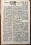  - Newspaper Dordrecht 1822 | Dordrechtsche courant 30 april 1822, no 54, Blussé &amp; Comp Dordrecht, 1 p.