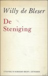 DE BLESER, Willy. - DE STENIGING.  EEN DORPSFABEL.