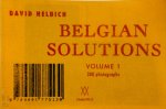 David Helbich 82565 - Belgian Solutions Vol. 1 300 photographs