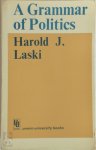 Harold Joseph Laski - A Grammar of Politics