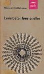 Leeuw, Manya en Eric de - Lees beter, lees sneller Leeuw, Manya en Eric de - Lees beter, lees sneller