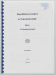 , Henk Beekhuis - Republikeinse kampen in Nederlands-Indië - Java, 3.2. Residentie Kediri - kaarten plattegronden, transporten en literatuur