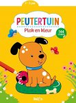Peutertuin - Peuter Plak en kleurboek geel plakboek stickers stickerboek