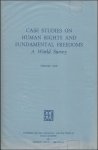 VEENHOVEN, W.A. - CASE STUDIES ON HUMAN RIGHTS AND FUNDAMENTAL FREEDOMS A WORLD SURVEY COMPLETE SET (5 VOLUMES).