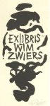 Zwiers, Wim. - Exlibris voor Wim Zwiers.
