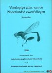 Nederlandse Jeugdbond voor Natuurstudie (samengesteld door) - Voorlopige atlas van de Nederlandse Zweefvliegen (Syrphidae).