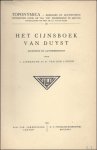 LINDEMANS, J. en VAN DER LINDEN, E.; - HET CIJNSBOEK VAN DUYST. EXCERPTEN EN AANTEKENINGEN,