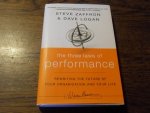 Zaffron, Steve;  Logan, Dave - The Three Laws of Performance. Rewriting the future of your organization and your life