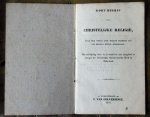 H.P.Scholte (voorberigt) - Kort begrip der Christelijke religie (avondmaal)