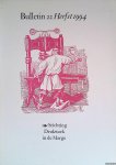 Lommen, Mathieu (redactie) - Bulletin Stichting Drukwerk in de Marge. Nummer 22, herfst 1994