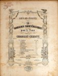 Czerny, Carl: - [Op. 832, Nr. 11] Album des pianistes. 12 morceaux caractéristiques pour le piano. Op. 832. No. 11 Courante