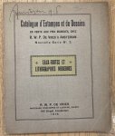 AMSTERDAM (R.W.P. DE VRIES) - Catalogue d'Estampes et de Dessins en vente aux prix marqués, chez R.W.P. de Vries à Amsterdam. Nouvelle Serie no. 2. Eaux-Fortes et Lithographies Modernes