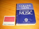 Crofton, Ian (voorwoord) - Collins Gem Dictionary of Music